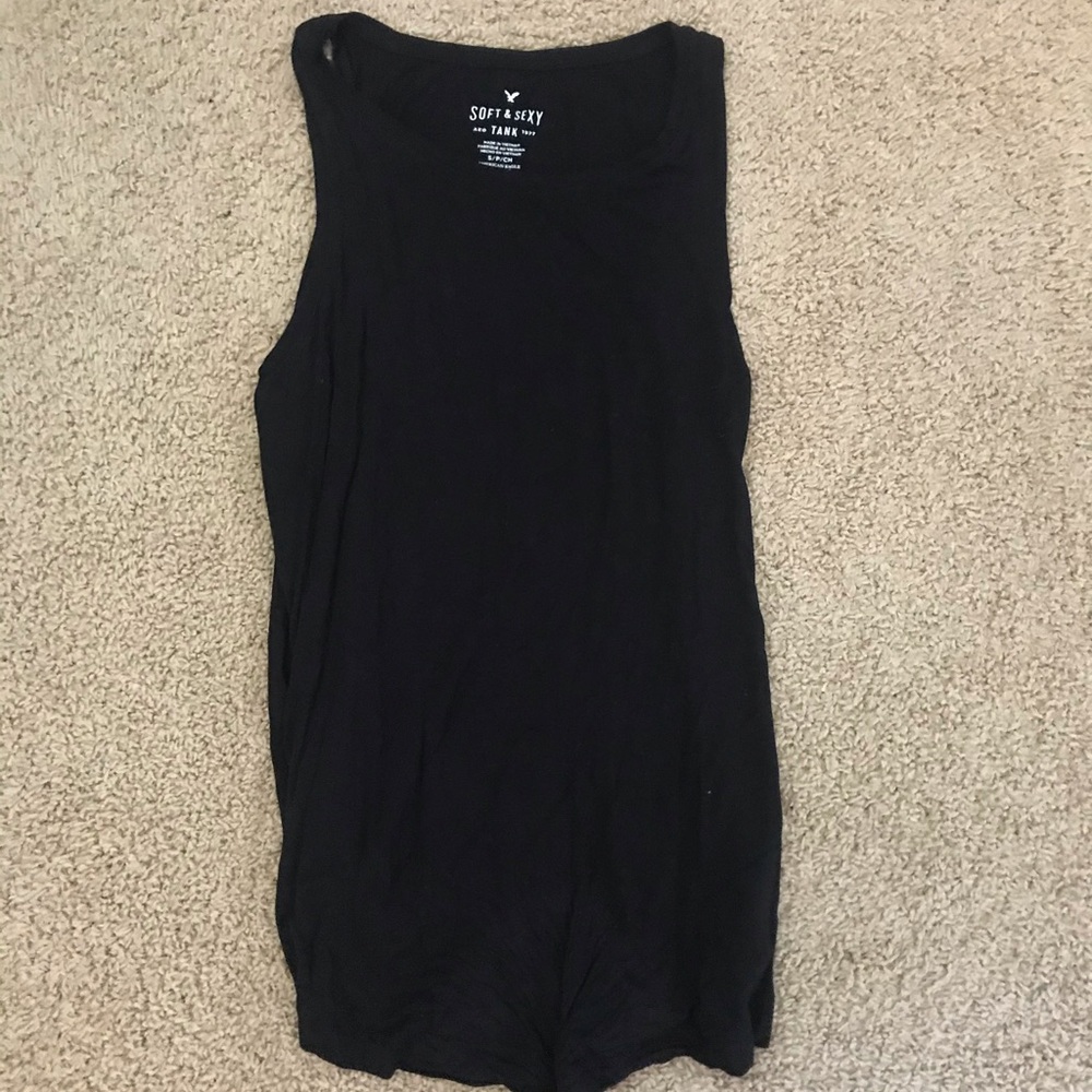 american eagle soft and sexy tank top size: small